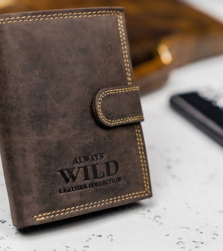 Кошелек мужской Always Wild N4L-P-CHM BROWN Кошелек мужской Always Wild N4L-P-CHM BROWN